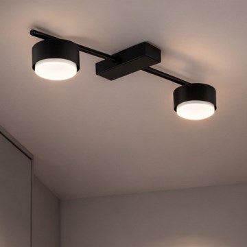 Brilagi - Spotarmatur MONO 2xGX53/12W/230V, sort