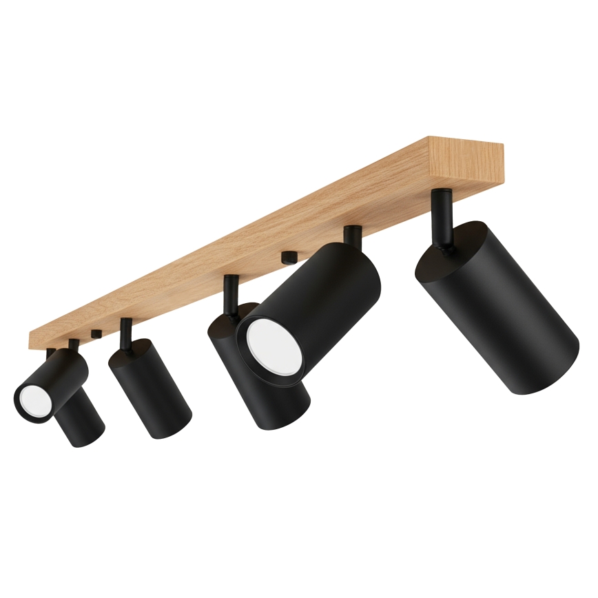 Brilagi - Spotarmatur SELE 6xGU10/30W/230V sort/eg-dekor