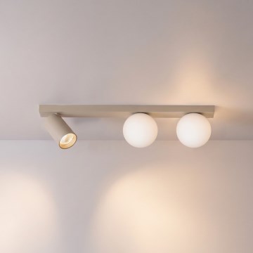 Brilagi - Spotarmatur SELE BALL 1xGU10/30W/230V + 2xG9/10W beige