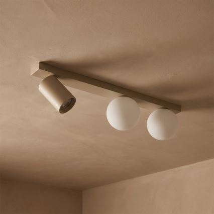 Brilagi - Spotarmatur SELE BALL 1xGU10/30W/230V + 2xG9/10W beige