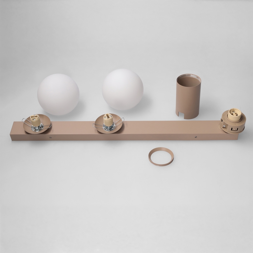 Brilagi - Spotarmatur SELE BALL 1xGU10/30W/230V + 2xG9/10W beige