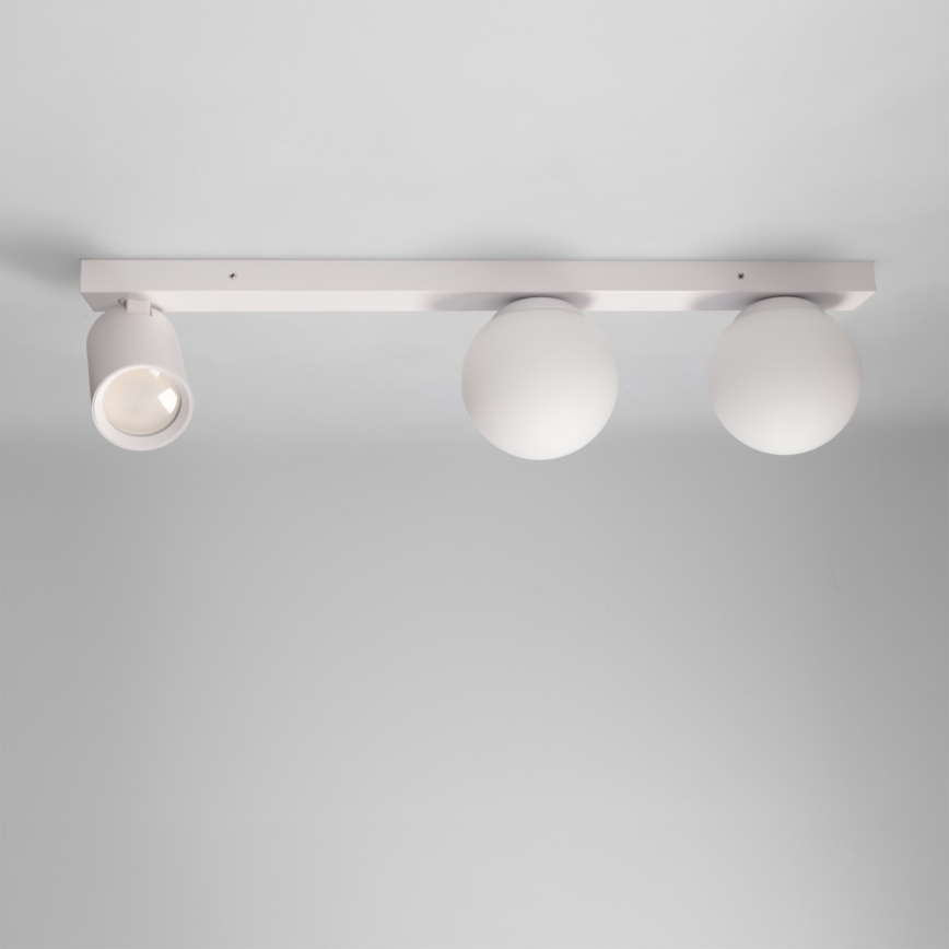 Brilagi - Spotarmatur SELE BALL 1xGU10/30W/230V + 2xG9/10W hvid