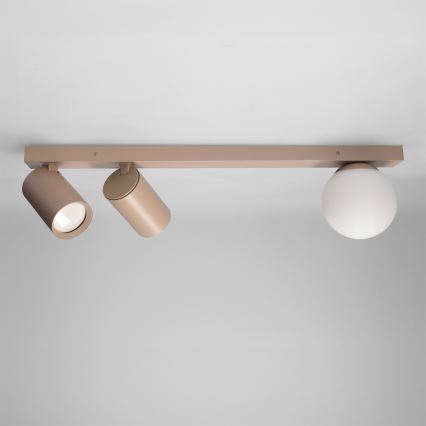 Brilagi - spotarmatur SELE BALL 2xGU10/30W/230V + 1xG9/10W beige