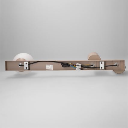 Brilagi - spotarmatur SELE BALL 2xGU10/30W/230V + 1xG9/10W beige