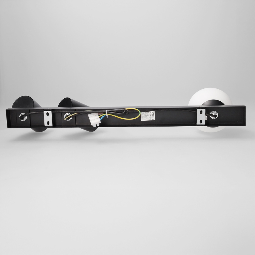 Brilagi - Spotarmatur SELE BALL 2xGU10/30W/230V + 1xG9/10W sort