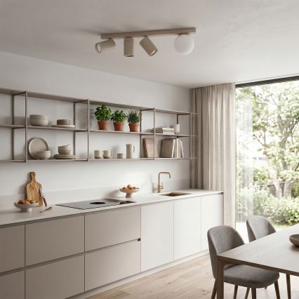 Brilagi - Spotarmatur SELE BALL 3xGU10/30W/230V + 1xG9/10W beige