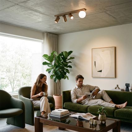 Brilagi - Spotarmatur SELE BALL 3xGU10/30W/230V + 1xG9/10W beige