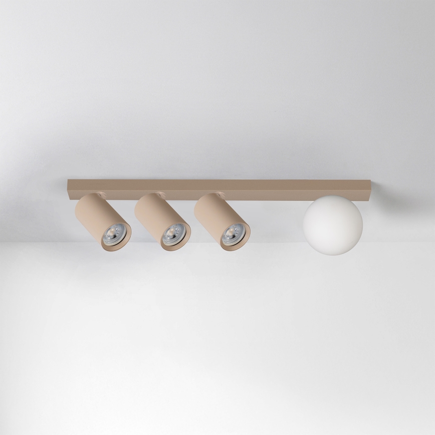 Brilagi - Spotarmatur SELE BALL 3xGU10/30W/230V + 1xG9/10W beige