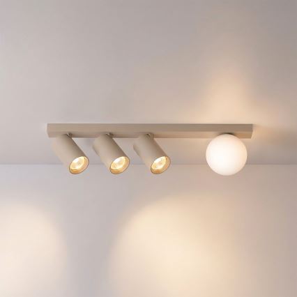 Brilagi - Spotarmatur SELE BALL 3xGU10/30W/230V + 1xG9/10W beige