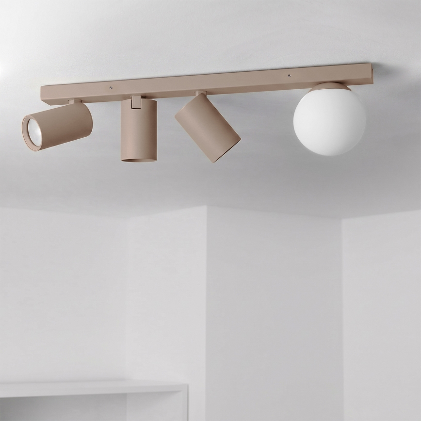 Brilagi - Spotarmatur SELE BALL 3xGU10/30W/230V + 1xG9/10W beige