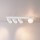 Brilagi - Spotarmatur SELE BALL 3xGU10/30W/230V + 1xG9/10W hvid