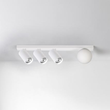Brilagi - Spotarmatur SELE BALL 3xGU10/30W/230V + 1xG9/10W hvid