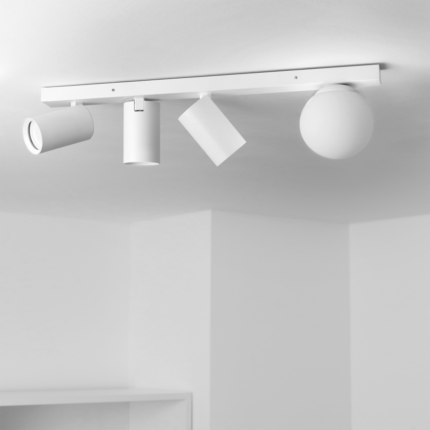 Brilagi - Spotarmatur SELE BALL 3xGU10/30W/230V + 1xG9/10W hvid