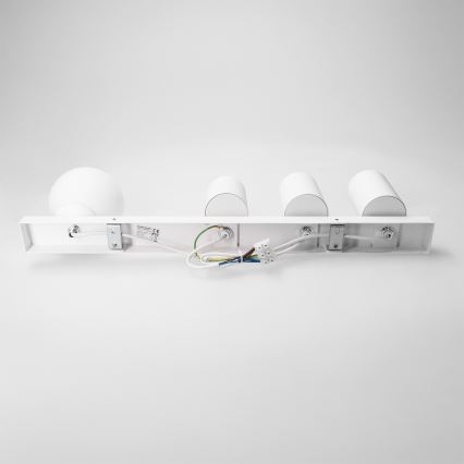 Brilagi - Spotarmatur SELE BALL 3xGU10/30W/230V + 1xG9/10W hvid