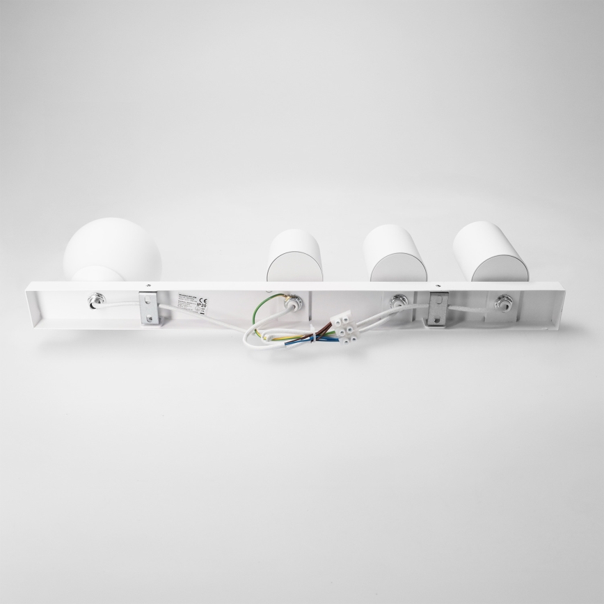 Brilagi - Spotarmatur SELE BALL 3xGU10/30W/230V + 1xG9/10W hvid