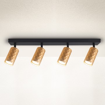 Brilagi - Spotarmatur SELE DIAMANT 4xGU10/30W/230V guld