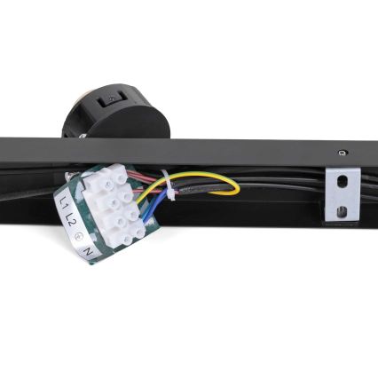 BRILAGI - Spotarmatur SELE LONG 8xGU10/30W/230V sort