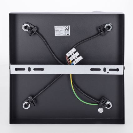 Brilagi - Spotarmatur SELE SQUARE 4xGU10/30W/230V sort