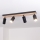 Brilagi - Spotarmatur SELE WOOD ACOUSTIC 4xGU10/30W/230V sort/træ