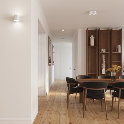 Brilagi - Spotarmatur SFERA 1xGX53/30W/230V Ø 10 cm hvid