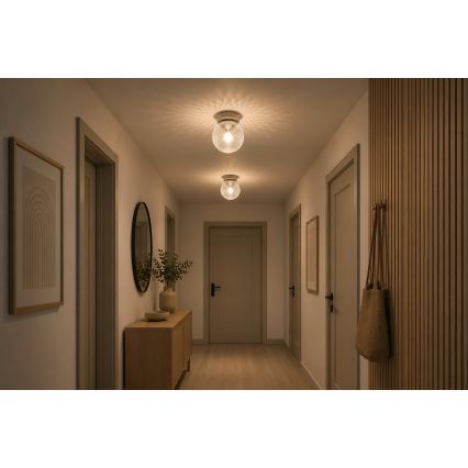 Brilagi - Spotarmatur STELLA 1xE27/60W/230V beige/guld