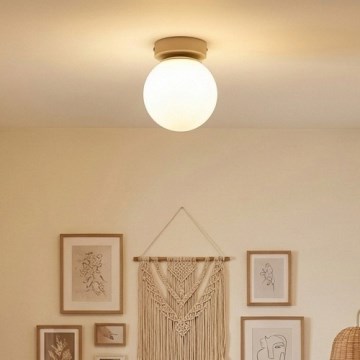 Brilagi - Spotlampe 1xE27/60W/230V beige/guld