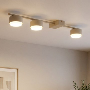 Brilagi - Spotlampe 3xGX53/12W/230V beige