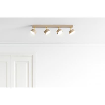 Brilagi - Spotlampe 4 x GX53/12W/230V beige