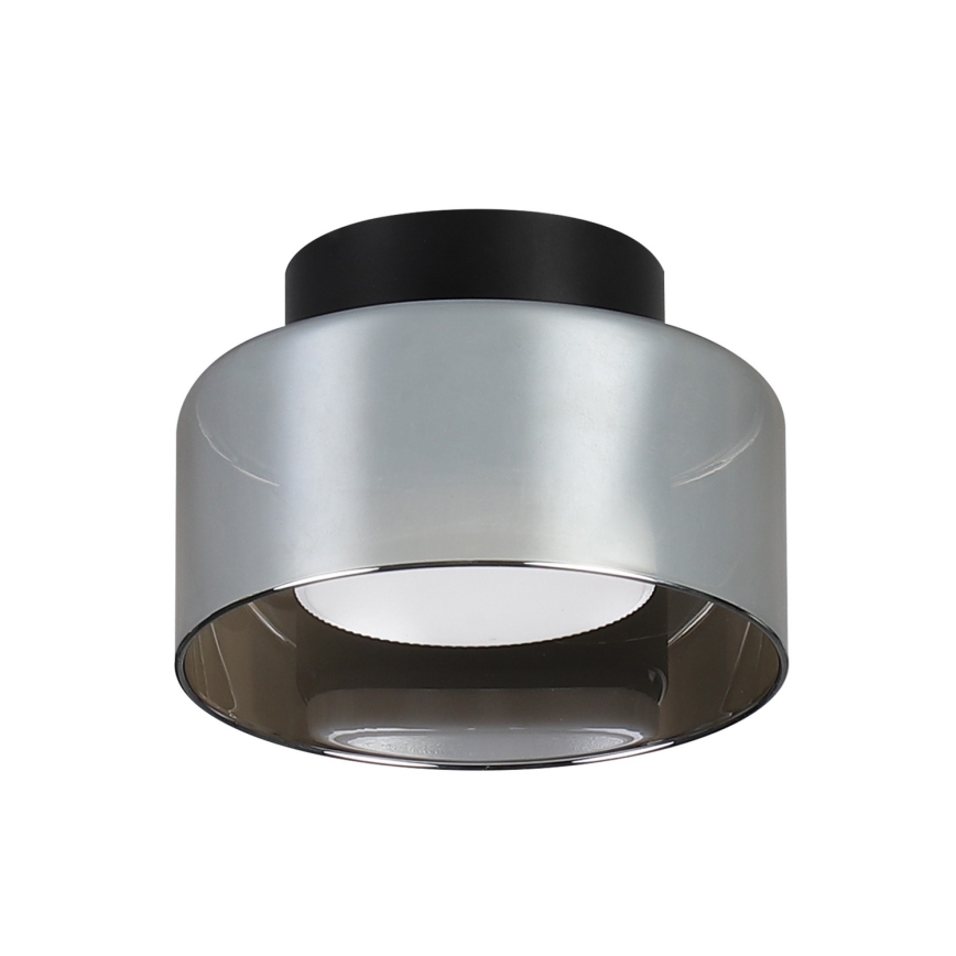 Brilagi - Spotlampe AURA LUX 1xGX53/30W/230V Ø 13 cm sort/røget