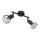 Brilagi - Spotlampe CAGE 2xE14/40W/230V