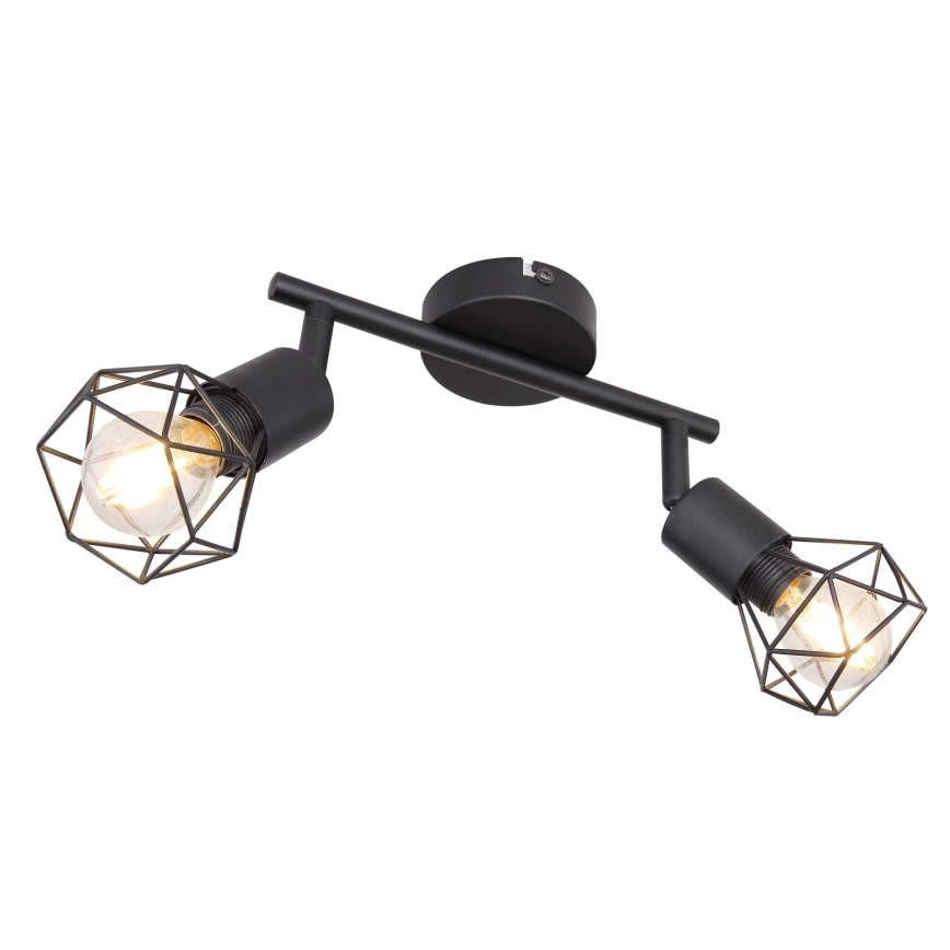 Brilagi - Spotlampe CAGE 2xE14/40W/230V