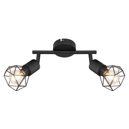 Brilagi - Spotlampe CAGE 2xE14/40W/230V