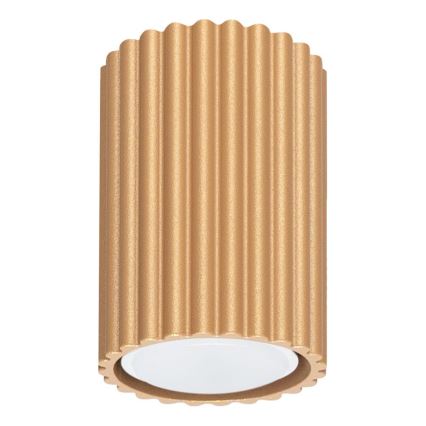 Brilagi - Spotlampe CRESTO 1xGU10/10W/230V 10 cm guldfarvet