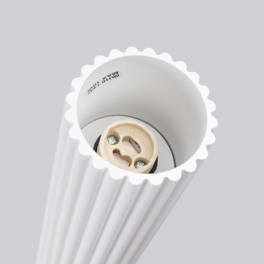 Brilagi - Spotlampe CRESTO 1xGU10/10W/230V 10 cm hvid