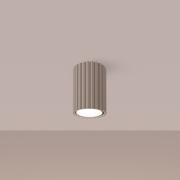 Brilagi - Spotlampe CRESTO 1xGU10/10W/230V 10 cm taupe