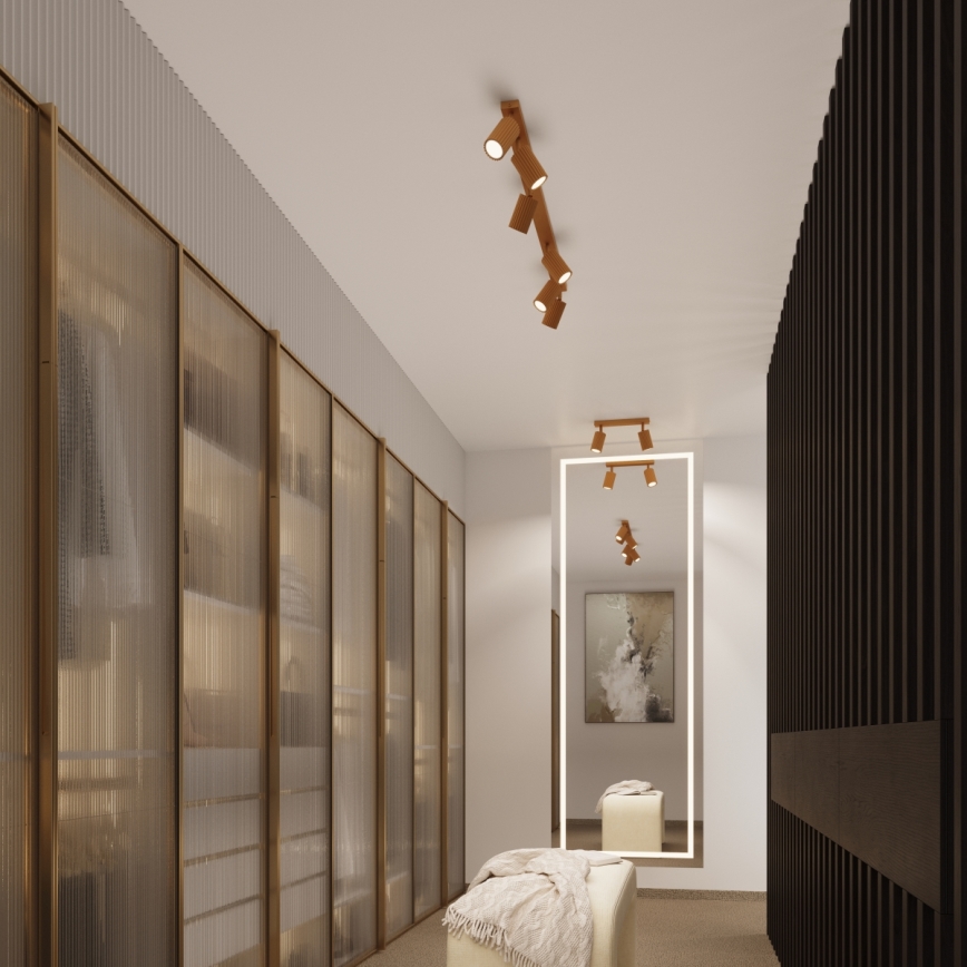 Brilagi - Spotlampe CRESTO 1xGU10/10W/230V 20 cm guld