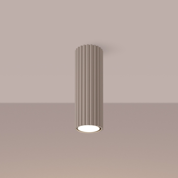 Brilagi - Spotlampe CRESTO 1xGU10/10W/230V 20 cm taupe