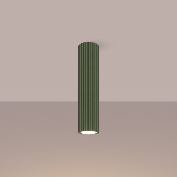 Brilagi - Spotlampe CRESTO 1xGU10/10W/230V 30 cm grøn