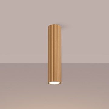 Brilagi - Spotlampe CRESTO 1xGU10/10W/230V 30 cm guldfarvet