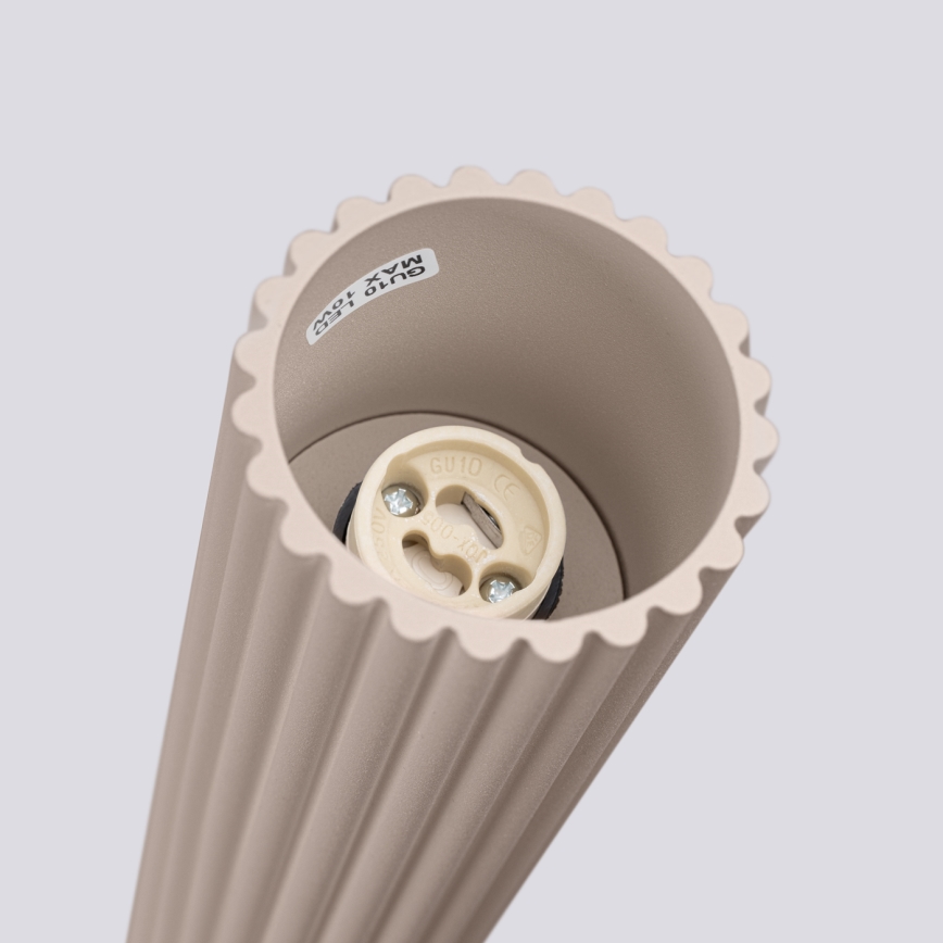 Brilagi - Spotlampe CRESTO 1xGU10/10W/230V 40 cm taupe