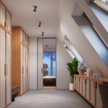 Brilagi - Spotlampe CRESTO 1xGU10/10W/230V brun