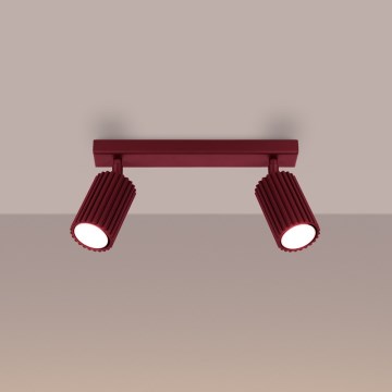 Brilagi - Spotlampe CRESTO 2xGU10/10W/230V bordeaux
