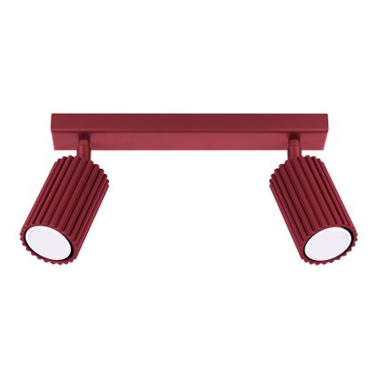 Brilagi - Spotlampe CRESTO 2xGU10/10W/230V bordeaux