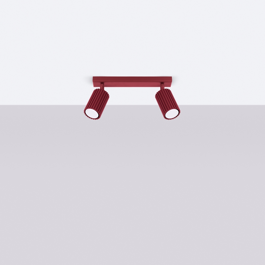 Brilagi - Spotlampe CRESTO 2xGU10/10W/230V bordeaux
