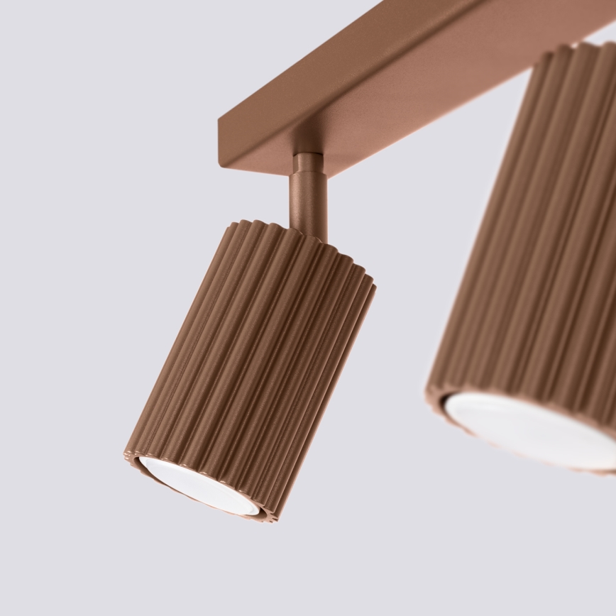 Brilagi - Spotlampe CRESTO 2xGU10/10W/230V brun