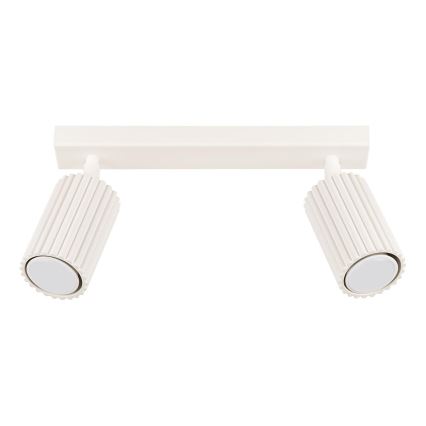 Brilagi - Spotlampe CRESTO 2xGU10/10W/230V cremefarvet