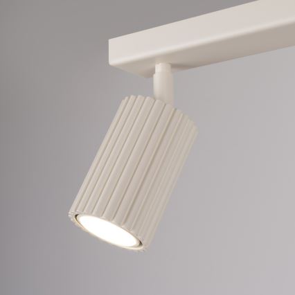 Brilagi - Spotlampe CRESTO 2xGU10/10W/230V cremefarvet