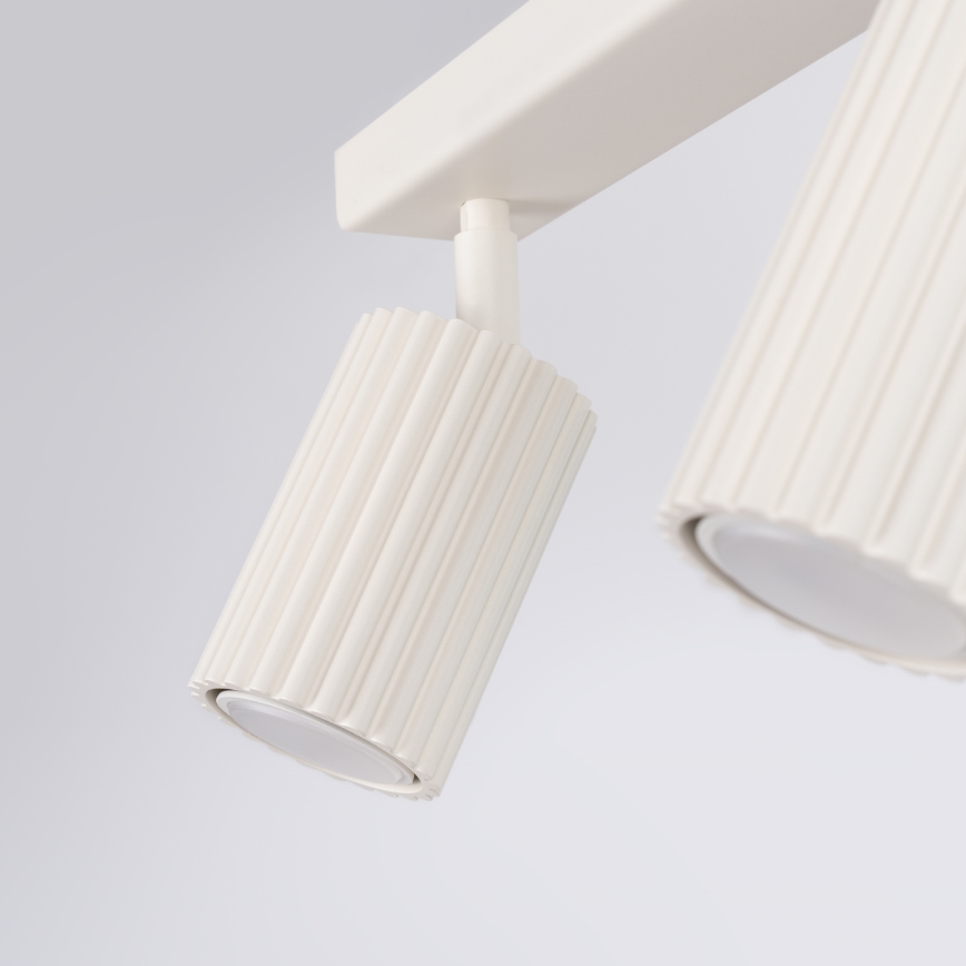 Brilagi - Spotlampe CRESTO 2xGU10/10W/230V cremefarvet