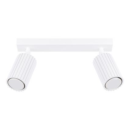 Brilagi - Spotlampe CRESTO 2xGU10/10W/230V hvid