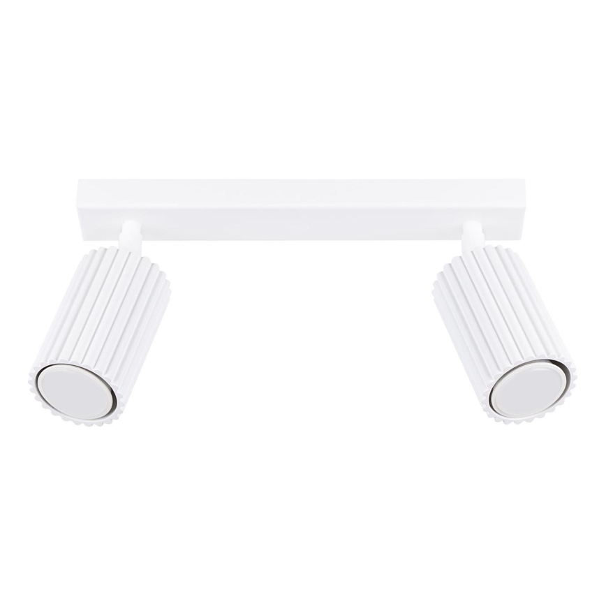 Brilagi - Spotlampe CRESTO 2xGU10/10W/230V hvid